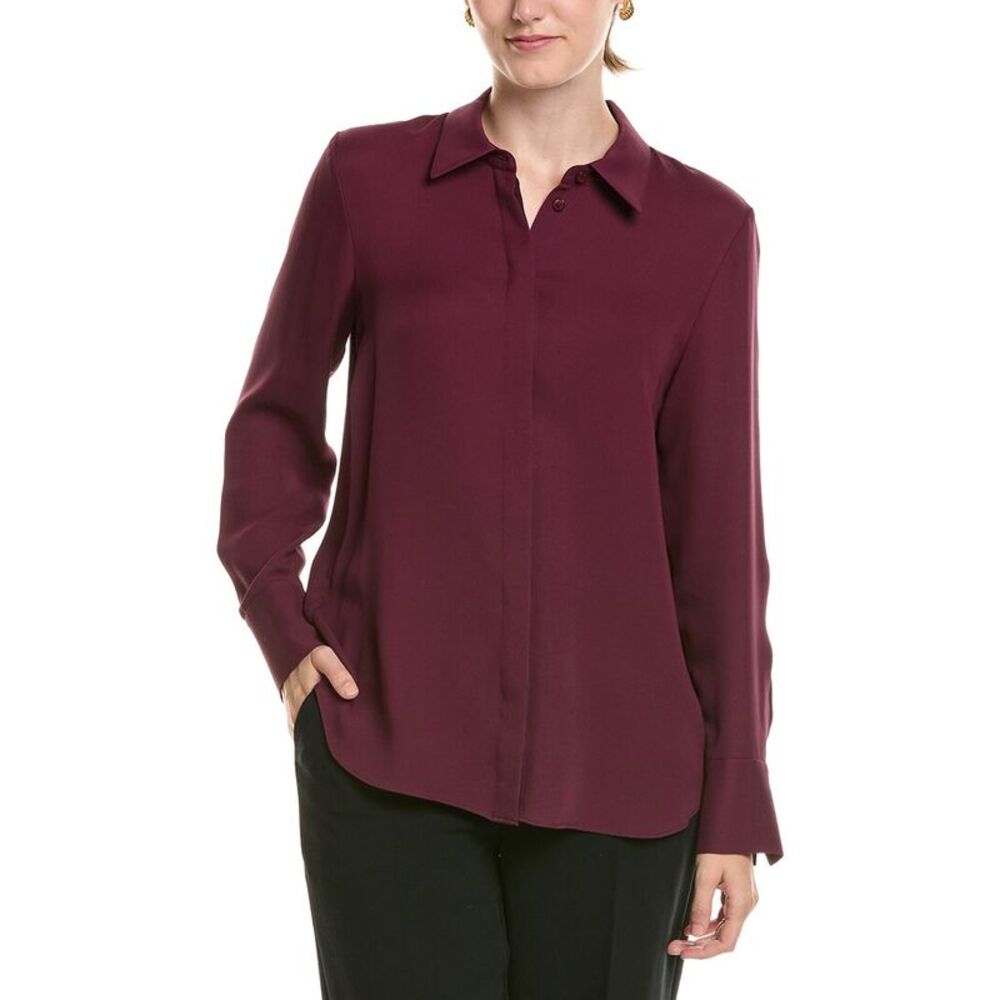 Lafayette 148 New York Womens  Scottie Blouse